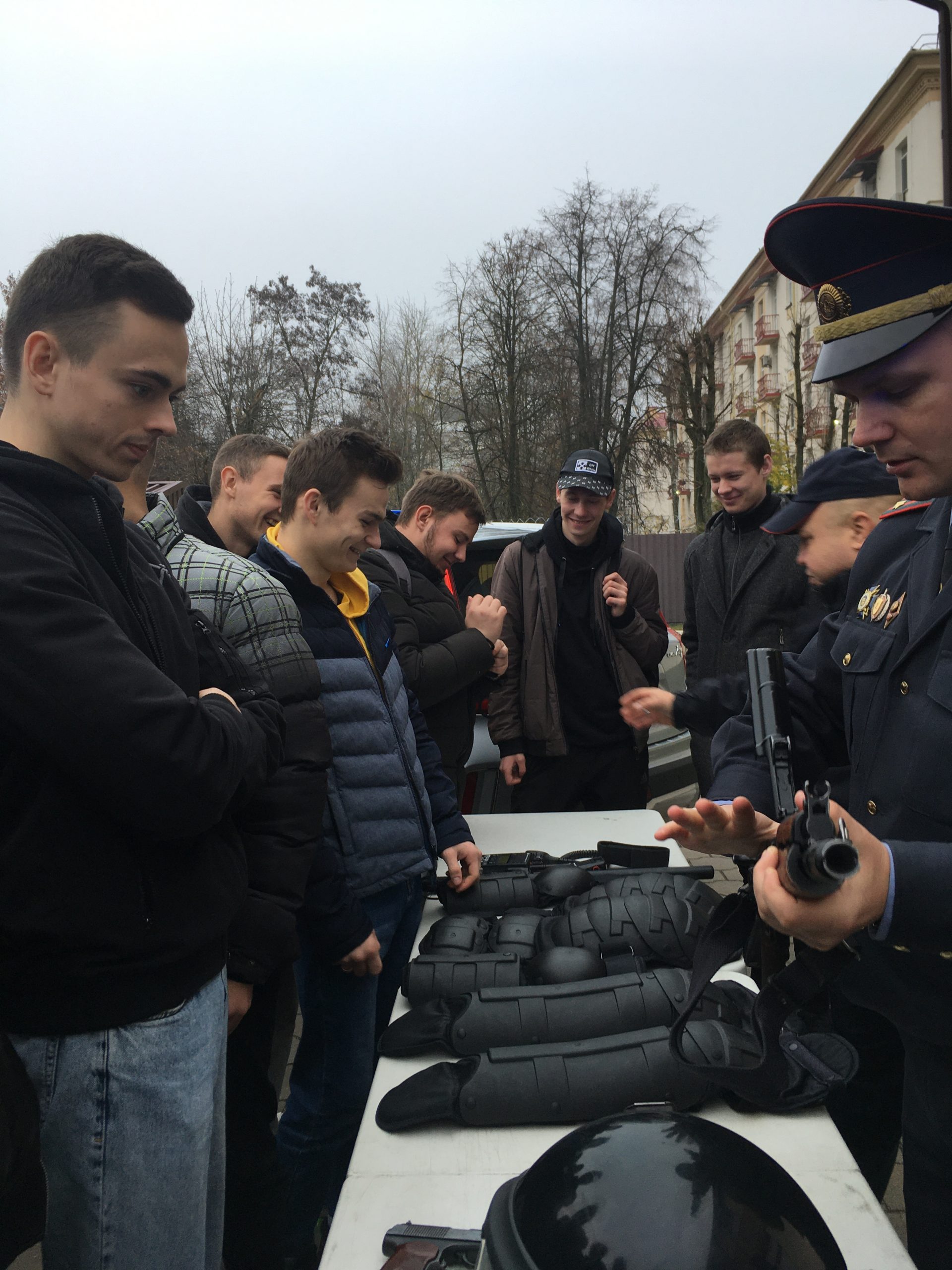 День открытых дверей Первомайского отдела (г.Минск) Департамента охраны МВД  Республики Беларусь - ФИЛИАЛ БНТУ 